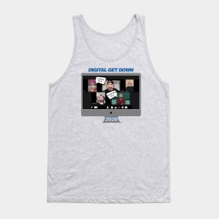 Digital, Digital, Digital, Digital Zoom Meeting Tank Top